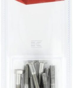 Tornillo acero inoxidable M6 x 30 mm, A2 (10 uds.)