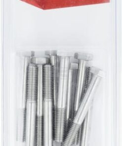 Tornillo acero inoxidable M6 x 50 mm, A2 (10 uds.)