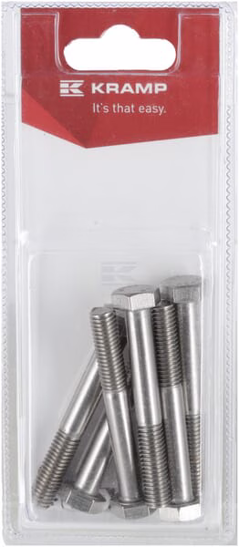 Tornillo acero inoxidable M8 x 60 mm, A2 (6 uds.) 1 Tornillo acero inoxidable M8 x 60 mm, A2 (6 uds.)