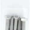Tornillo acero inoxidable M10 x 40 mm, A2 (6 uds.)