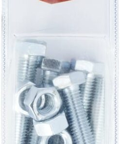 Tuerca y tornillo M12 x 60 mm (6 uds.)