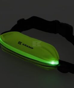 Riñonera reflectante con LED