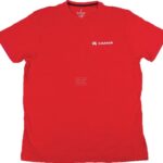 Camiseta hombre, algodón, rojo, L, de Kramp