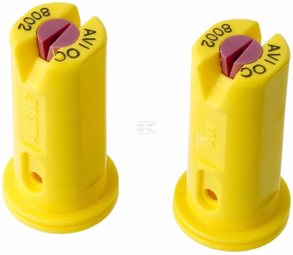 Boquilla pulverización amarilla 80° (2 uds.)