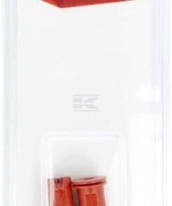 Boquilla pulverización roja 80° (2 uds.)
