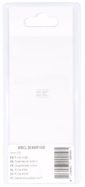 Pasador simple en R tipo beta 3 mm (10 uds.) 2 Pasador simple en R tipo beta 3 mm (10 uds.)