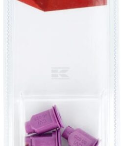 Boquilla pulverización violeta 80° (6 uds.)