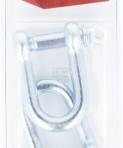 Grillete recto tipo D Ø10 mm x 40 mm, 3/8" (2 uds.)