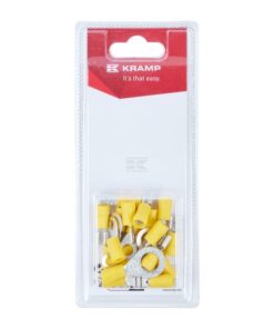 Kit de terminales de engastado, amarillo (20 uds.)