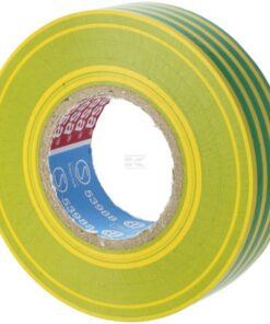 Cinta aislante amarilla/verde19 mm x 20 m (1 ud.)