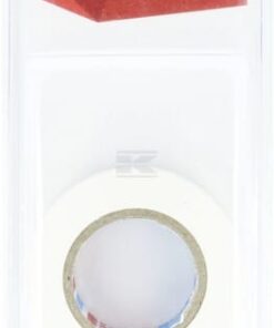 Cinta aislante blanca 15 mm x 10 m (1 ud.)