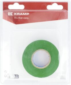 Cinta aislante verde19 mm x 20 m (1 ud.)