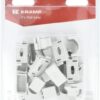 Clip abrazadera cable 12-20 mm (10 uds.) 4 Clip abrazadera cable 12-20 mm (10 uds.)