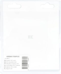 Base para enchufe uso doméstico, blanco, 230V con toma tierra 10A IP44 (1 ud.)