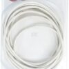 Cable eléctrico blanco 2 x 0,75 mm², 10 m (1 ud.)