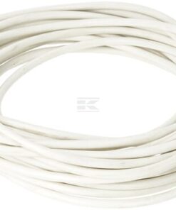 Cable eléctrico blanco 2 x 0,75 mm², 10 m (1 ud.)