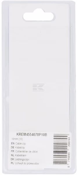Clip abrazadera cable 16 mm (10 uds.) 2 Clip abrazadera cable 16 mm (10 uds.)