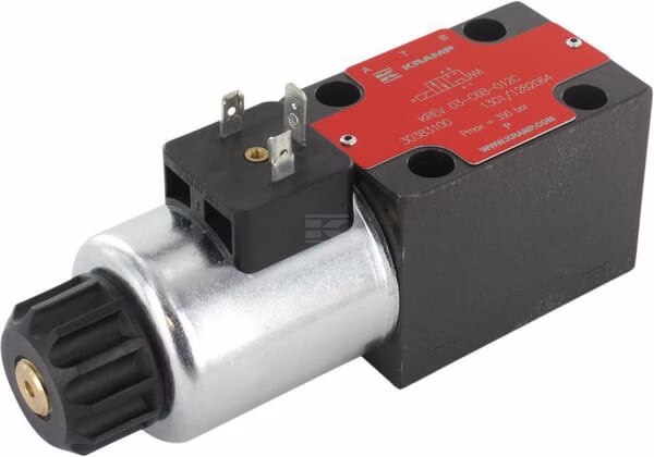 Válvula control eléctrica NG6 1 Válvula control eléctrica NG6