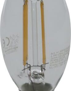 Bombilla Filamento LED - Vela C35 E14 4,5 W