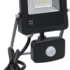 Proyector LED, 10 W, sensor 4000 K