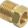 Tornillo de unión 60° latón