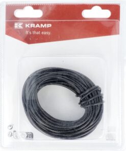 Cable eléctrico negro 1 x 0,75 mm², 10 m (1 ud.)