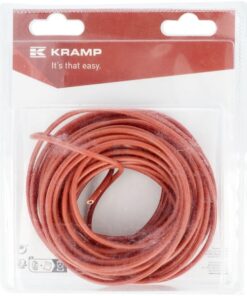 Cable eléctrico rojo 1 x 1,5 mm², 10 m (1 ud.)