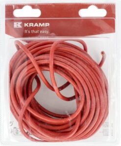 Cable eléctrico rojo 1 x 4,0 mm², 10 m (1 ud.)