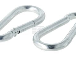 Mosquetón 6 mm x 60 mm (4 uds.)