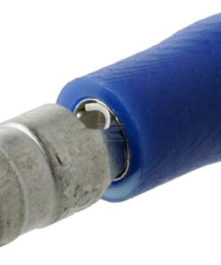 Conector tipo bala macho, azul Ø5 mm - 1,5-2,5 mm² (6 uds.)