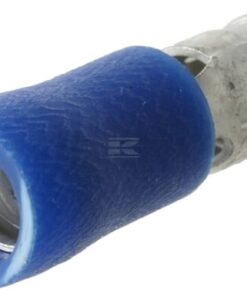 Conector tipo bala macho, azul Ø5 mm - 1,5-2,5 mm² (6 uds.)