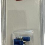 Conector bala, macho, azul, Ø5mm - 1,5-2,5mm² (10 ud.)