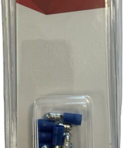 Conector bala, macho, azul, Ø5mm - 1,5-2,5mm² (10 ud.)