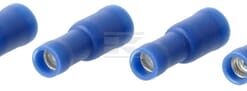 Conector tipo bala hembra, azul Ø4 mm - 1,5-2,5 mm² (6 uds.) 13 Conector tipo bala hembra, azul Ø4 mm - 1,5-2,5 mm² (6 uds.)