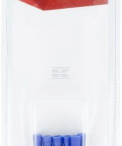 Conector tubular termorretráctil, azul 1,5-2,5 mm² (6 uds.)