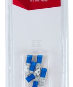 Terminal para cable tipo cuchilla macho, azul 6.3x0.8 mm-1.5-2.5 mm² (6 uds.)