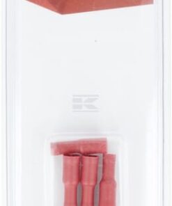 Conector tipo bala hembra, rojo Ø4,0 mm - 0,5-1,0 mm² (6 uds.)