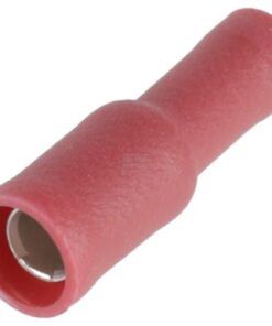 Conector tipo bala hembra, rojo Ø4,0 mm - 0,5-1,0 mm² (6 uds.)