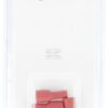 Terminal para cable tipo cuchilla hembra, rojo 6.3x0.8 mm-0.5-1.0 mm² (6 uds.)