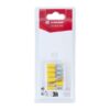 Terminal para cable tipo cuchilla hembra, amarillo 9.4x1.2 mm-4.0-6.0 mm² (6 uds.)