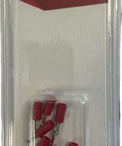 Terminal tipo cuchilla, macho, rojo 2.8x0.8mm - 0.5-1.0mm² (8 uds.)