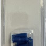 Conector bala, hembra, azul, Ø5mm - 1,5-2,5mm² (10 ud.)
