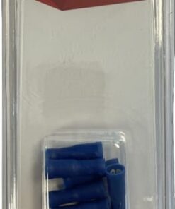 Conector bala, hembra, azul, Ø5mm - 1,5-2,5mm² (10 ud.)