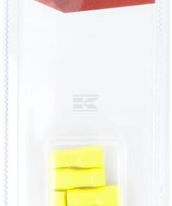 Terminal para cable tipo cuchilla hembra, amarillo 6.3x0.8 mm-4.0-6.0 mm² (6 uds.)