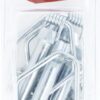 Pasador de enganche de seguridad con anilla, 15 mm x 55 mm (6 uds.)