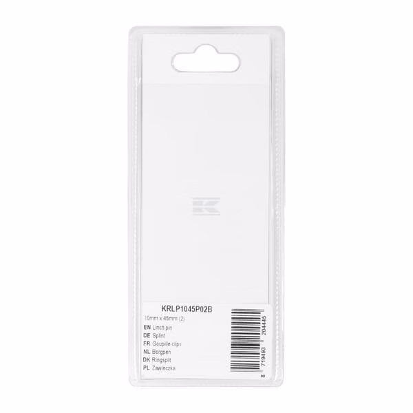 Pasador de tubo 10mmx45mm (2 uds.)