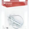 Pasador de enganche de seguridad con anilla, 16 mm x 58 mm (1 ud.)