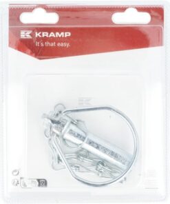 Pasador de enganche de seguridad con anilla, 16 mm x 58 mm (1 ud.)