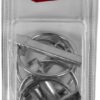 Pasador de enganche de seguridad con anilla, 9 mm x 43 mm (6 uds.)