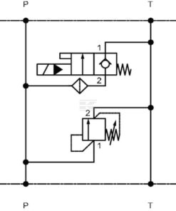 DBV+válvula 2/2 NG-6 24 VCC NC